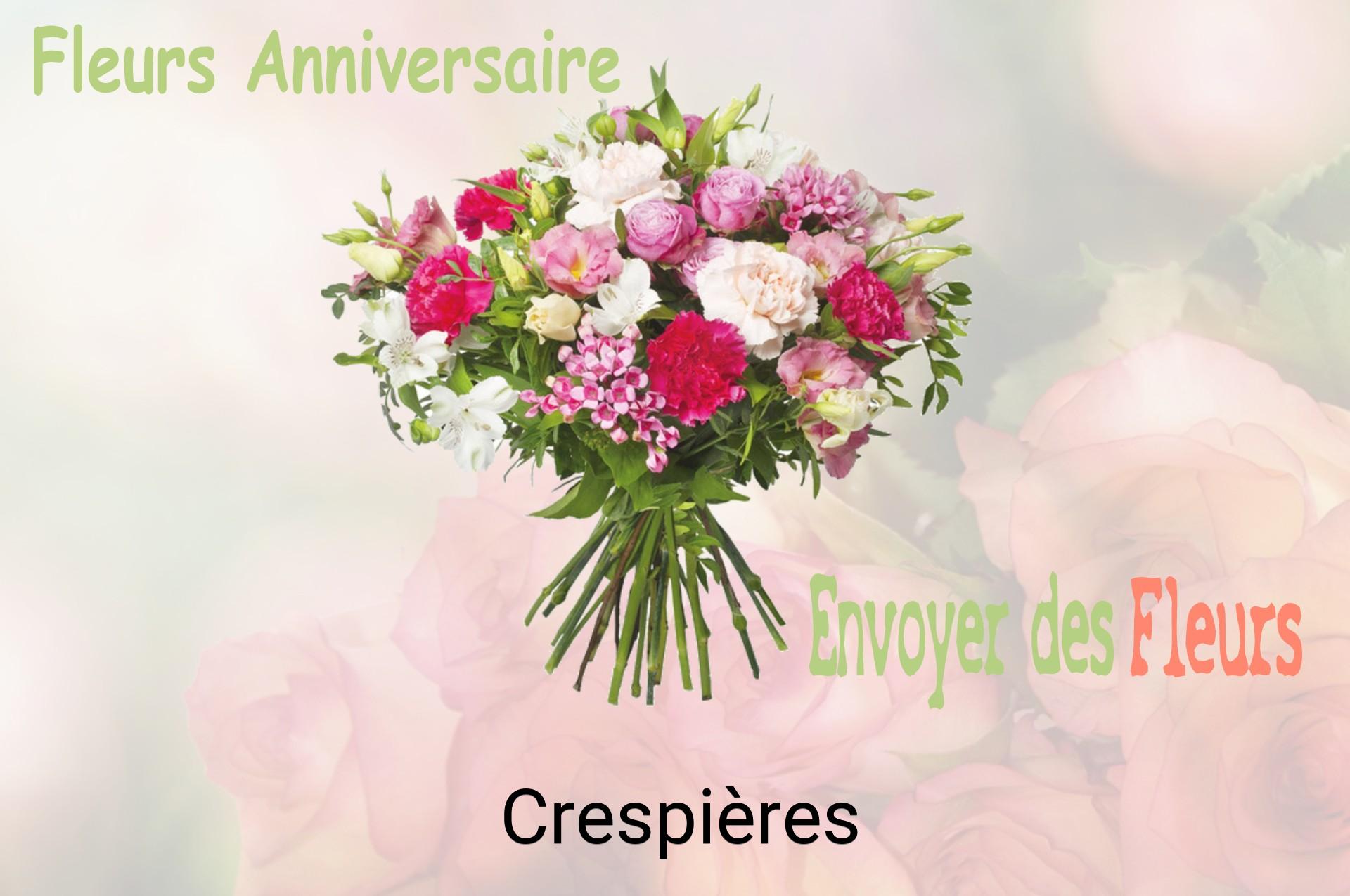 Bouquet de fleurs d’anniversaire livré à Crespières